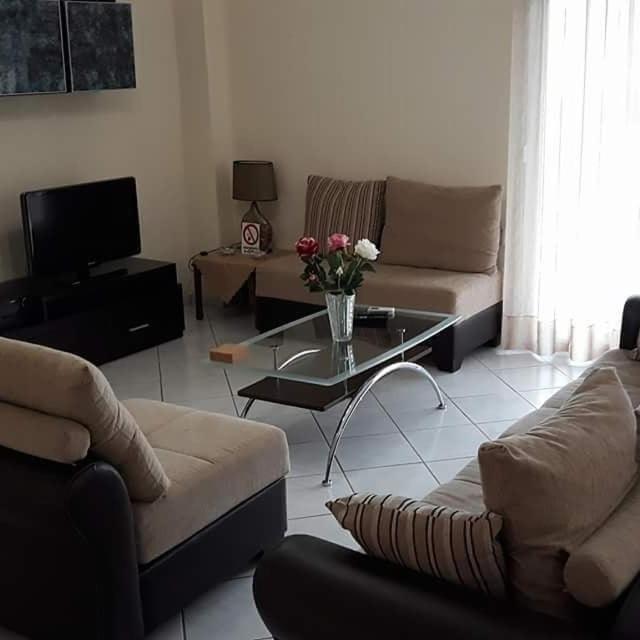 Stathoris Deluxe Apartment Néa Péramos Extérieur photo